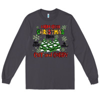 Smoke farm fresh christmas trees Long Sleeve Tee - MaliasSmallBusiness