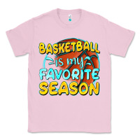 Bubblegum Pink basketball is my favorite season Classic Tee - texasbilliewilder