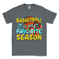 Charcoal Heather basketball is my favorite season Classic Tee - texasbilliewilder