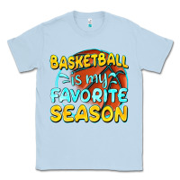 Dusty Blue basketball is my favorite season Classic Tee - texasbilliewilder