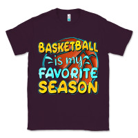 Plum basketball is my favorite season Classic Tee - texasbilliewilder