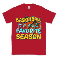 Red basketball is my favorite season Classic Tee - texasbilliewilder