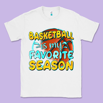 Basketball Is My Favorite Season Classic Tee Designed By Texasbilliewilder