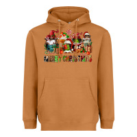 Meerkat merry christmas coffee afro gnomies Heavyweight Hoodie - FaDigitalArtStudio