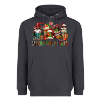 Smoke merry christmas coffee afro gnomies Heavyweight Hoodie - FaDigitalArtStudio