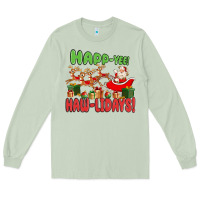 Matcha happ yee haw lidays Long Sleeve Tee - MaliasSmallBusiness