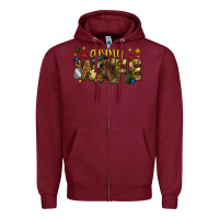 Burgundy army wife western Zipper Hoodie - texasbilliewilder