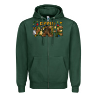 Sports Green army wife western Zipper Hoodie - texasbilliewilder