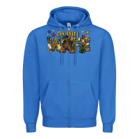 True Royal army wife western Zipper Hoodie - texasbilliewilder