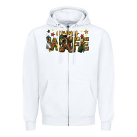 White army wife western Zipper Hoodie - texasbilliewilder