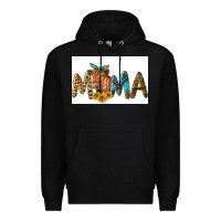 Black Western Cow Red Angus Mama Premium Hoodie - LillyAllenDesigns