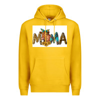 Lemon Western Cow Red Angus Mama Premium Hoodie - LillyAllenDesigns