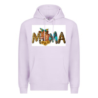 Lilac Western Cow Red Angus Mama Premium Hoodie - LillyAllenDesigns