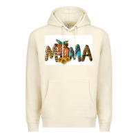 Sandshell Western Cow Red Angus Mama Premium Hoodie - LillyAllenDesigns