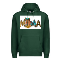 Sports Green Western Cow Red Angus Mama Premium Hoodie - LillyAllenDesigns
