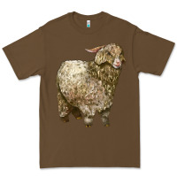 Cacao Angora Goat Premium Tee - LillyAllenDesigns