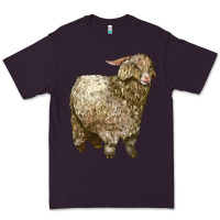 Plum Angora Goat Premium Tee - LillyAllenDesigns