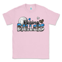 Bubblegum Pink raising ballers volleyball Classic Tee - Zillion Design Studio