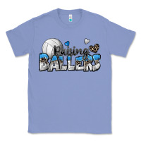 Colony Blue raising ballers volleyball Classic Tee - Zillion Design Studio