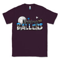 Plum raising ballers volleyball Classic Tee - Zillion Design Studio