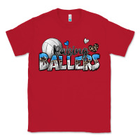 Red raising ballers volleyball Classic Tee - Zillion Design Studio