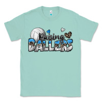 Seafoam raising ballers volleyball Classic Tee - Zillion Design Studio