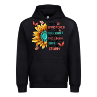 Black they whispered to her you can't withstand the stor Urban Hoodie - MaliasSmallBusiness