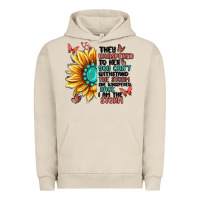 Pigment French Oak they whispered to her you can't withstand the stor Urban Hoodie - MaliasSmallBusiness