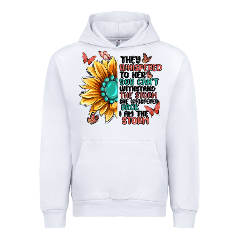 They Whispered To Her You Can't Withstand The Stor Urban Hoodie by MaliasSmallBusiness | Teevron