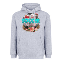Heather Grey eat sleep soccer repeat Heavyweight Hoodie - HRA Design Shop