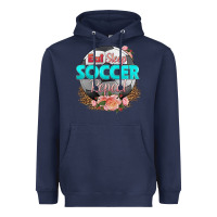 Navy eat sleep soccer repeat Heavyweight Hoodie - HRA Design Shop