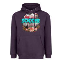 Plum eat sleep soccer repeat Heavyweight Hoodie - HRA Design Shop