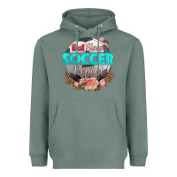 Sage eat sleep soccer repeat Heavyweight Hoodie - HRA Design Shop