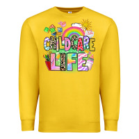 Lemon childcare life Premium Sweatshirt - AdoDesignShop