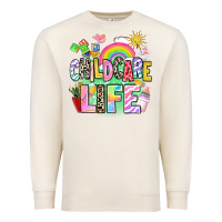 Sandshell childcare life Premium Sweatshirt - AdoDesignShop