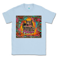 Dusty Blue mama bear leopard and aztec Classic Tee - RanaPortraitStore