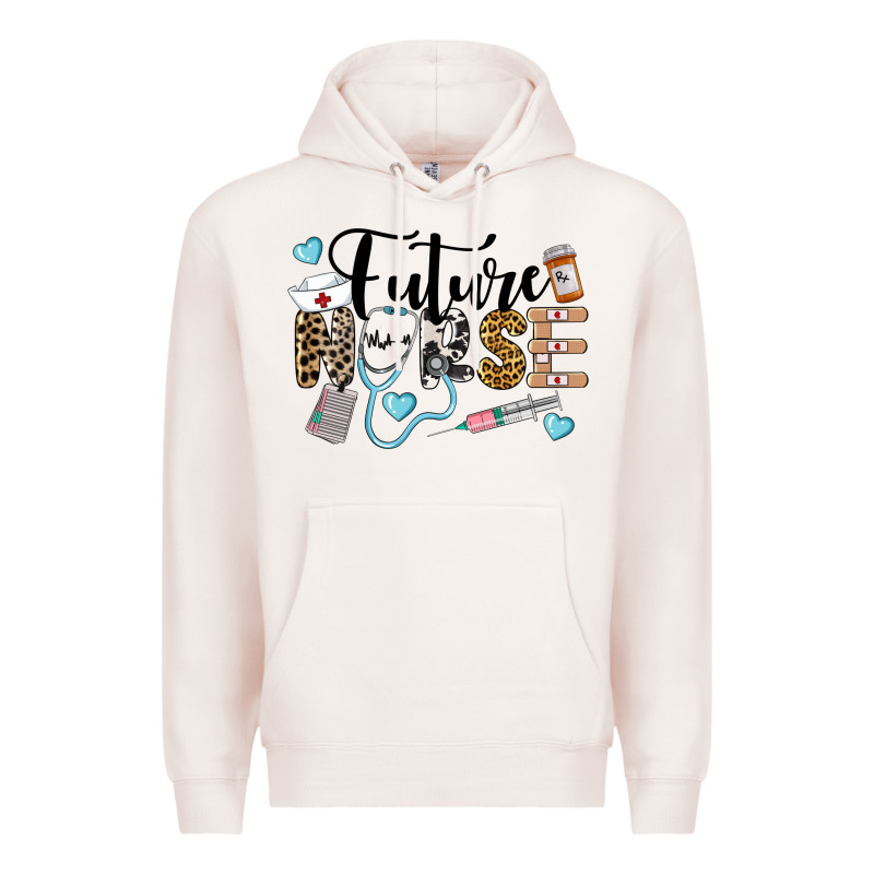 Western Future Nurse Premium Hoodie by LillyAllenDesigns | Teevron
