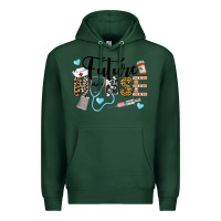 Sports Green Western Future Nurse Premium Hoodie - LillyAllenDesigns