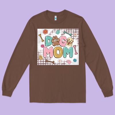 Long Sleeve Tee dog mom