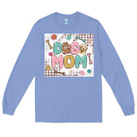 Colony Blue dog mom Long Sleeve Tee - MaliasSmallBusiness