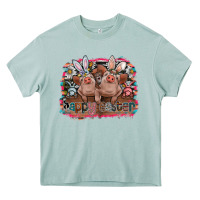 Arona Happy Easter Heavy Core Tee - CowhideDigitalArt