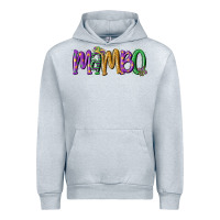 Heather Grey mardi gras mambo Urban Hoodie - MaliasSmallBusiness