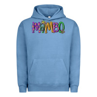 Pigment Pebble Blue mardi gras mambo Urban Hoodie - MaliasSmallBusiness