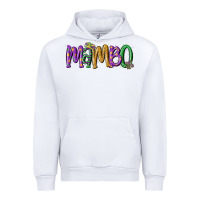 White mardi gras mambo Urban Hoodie - MaliasSmallBusiness