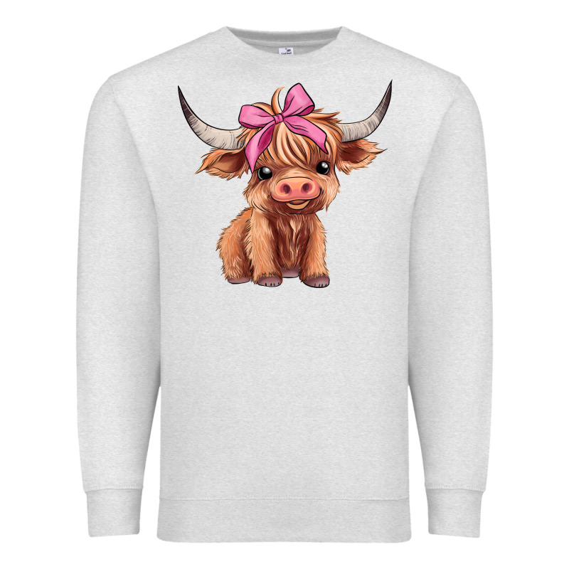 Cute  Heifer Premium Sweatshirt by AdoDesignShop | Teevron
