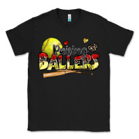 Black raising ballers softball Classic Tee - Zillion Design Studio