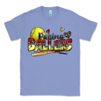 Colony Blue raising ballers softball Classic Tee - Zillion Design Studio