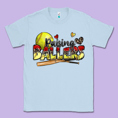 Classic Tee raising ballers softball