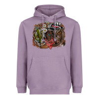 Lavender western Heavyweight Hoodie - SublimationCraftShop