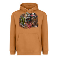 Meerkat western Heavyweight Hoodie - SublimationCraftShop